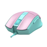 Игровая мышь A4Tech Bloody L65 Max (розовый/голубой) фото 2